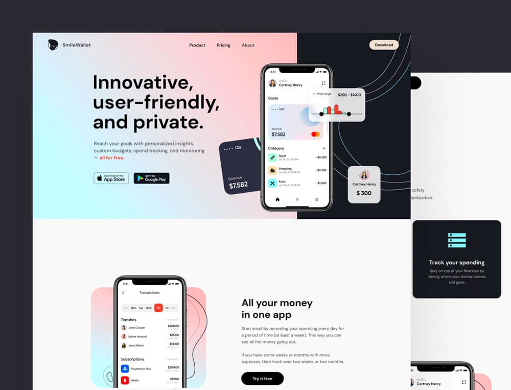 Flutter Framework & Warframe Design
