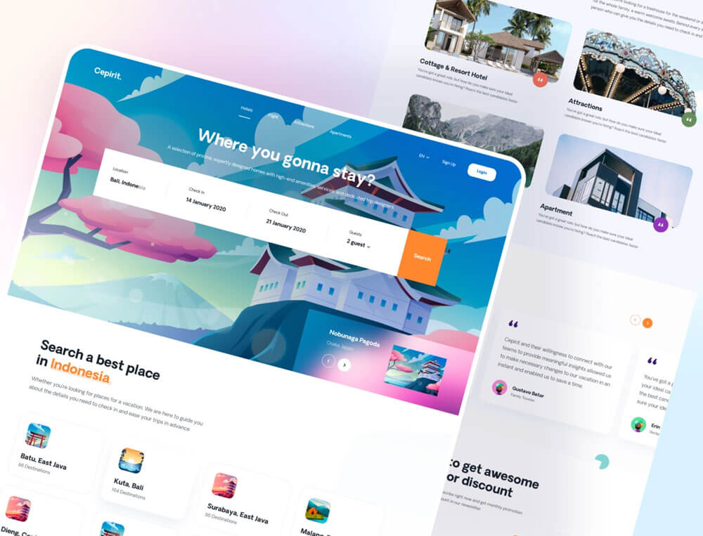 Full Web Development Project With JavaScript